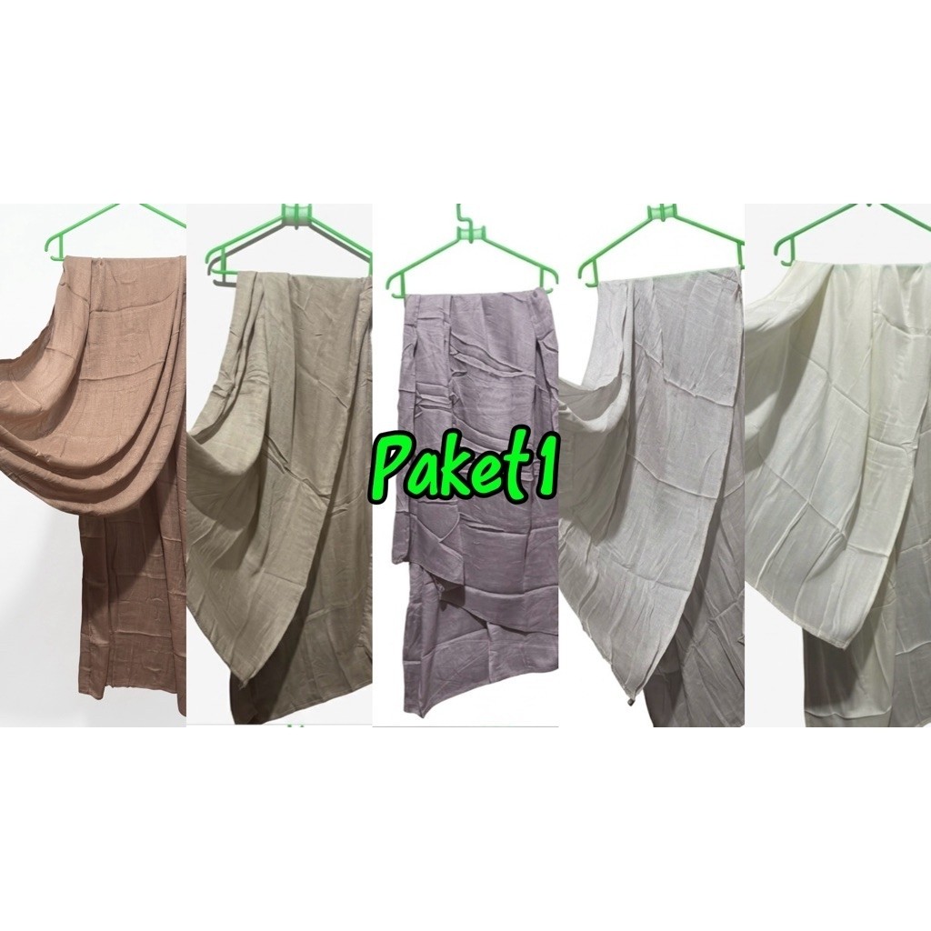 Bundling Pashmina Akbar Scarf/ DAPAT 5 / Your Daily Hijab Exclusive