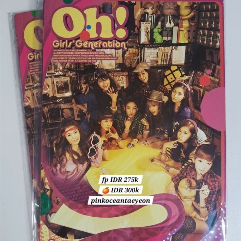 Album SNSD Girls Generation Oh Good Condition (Korean Lic.)