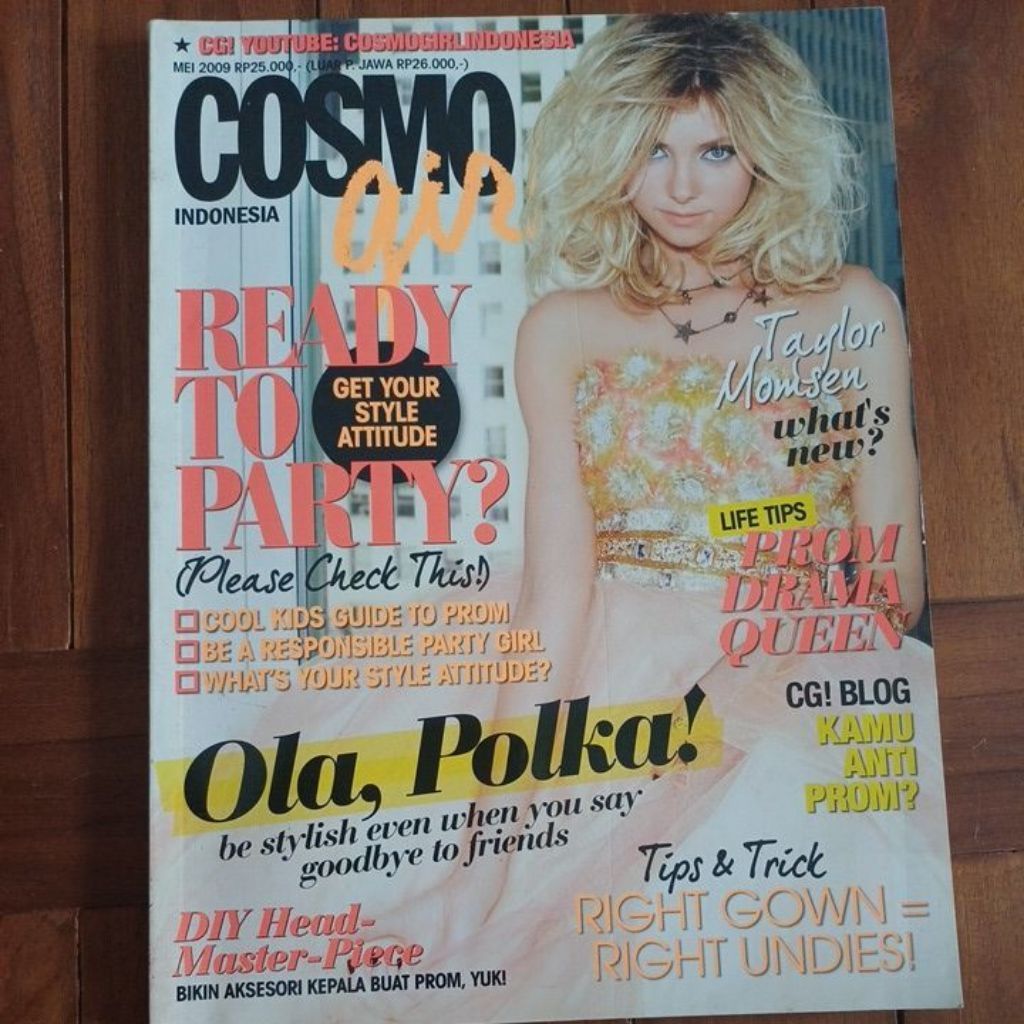 Majalah Cosmo Girl Mei 2009