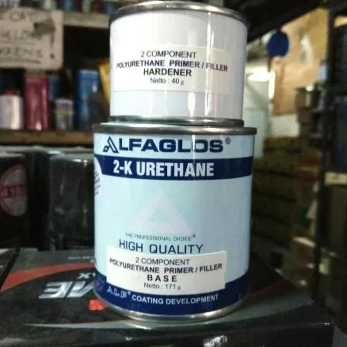nisasambarawa - epoxy alfaglos 1/4 -  epoxy primer / filler 210gram