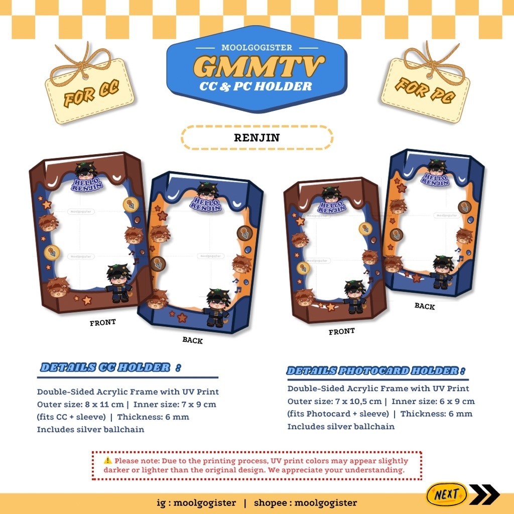[ PO ] GMMTV Cahol & Collectible Card Holder
