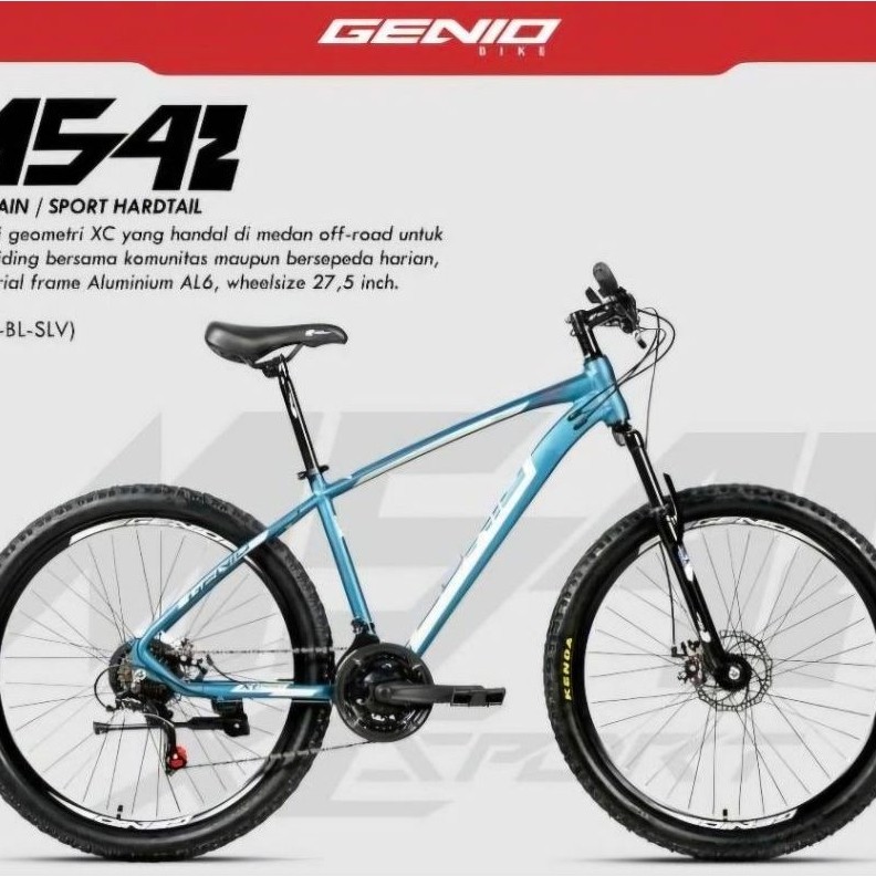 Sepeda MTB 27.5 Genio M541 (m 541) Alloy Terbaru