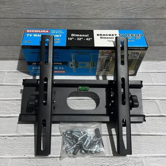 BREKET TV BRECKET TV BRACKET TV LCD LED SHIMURA KECIL 10"-42"