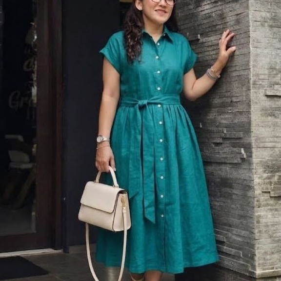 Amala Linen pure dress