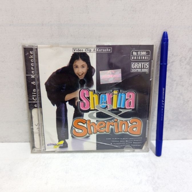KASET CD Sherina & Sherina Video clip & karaoke