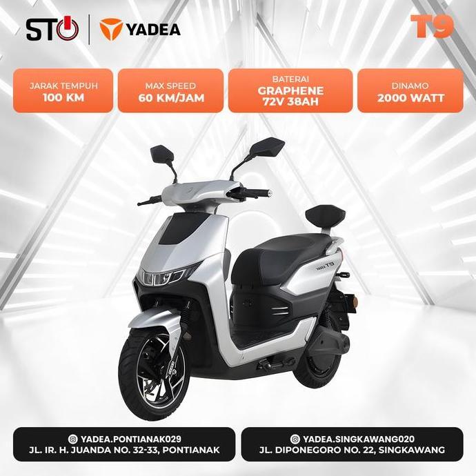 [ MOTOR LISTRIK ] YADEA T9