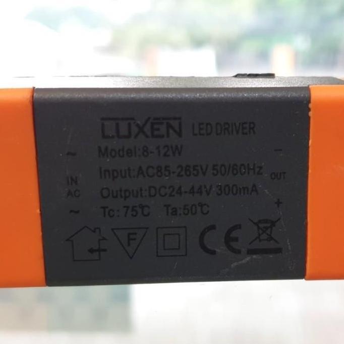 LUXEN LED DRIVER PANEL ADAPTOR POWER SUPPLY TRAVO 9-12W - DRVR-8-12W