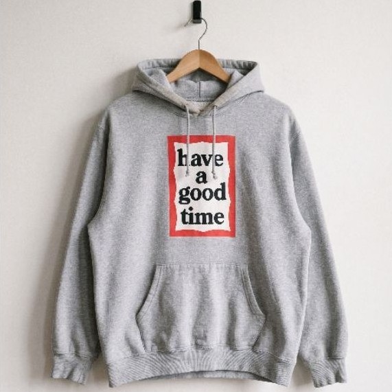 Have A Good Time/HAGT Hoodie - Size L 100% Authentic Original - (Jaket Second/bekas Brand)