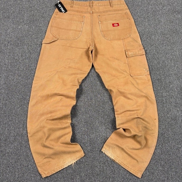 Dickies carpenter pants double knee 19393RBD size 34x32