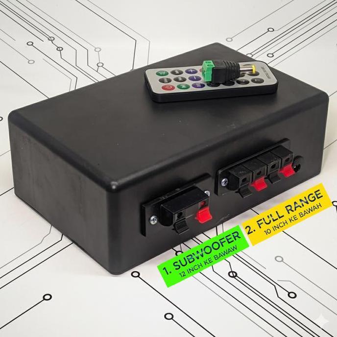 Power Amplifier Mobil Truk Super Irit Aki Amplifier Subwoofer MP3 Bluetooth 5.0