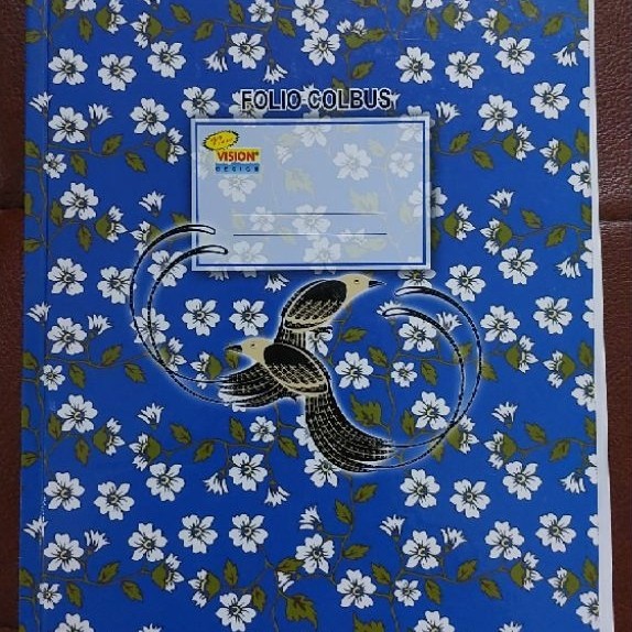 Buku Hard Cover Vision Folio Isi 200 Lembar
