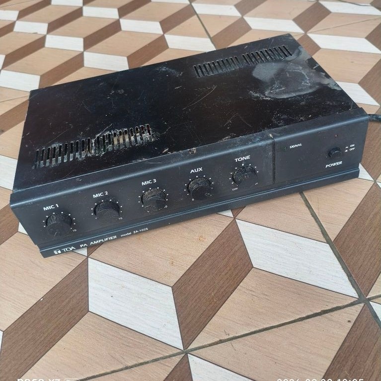 toa amplifier ZA-1025 minus mati jual apa adanya