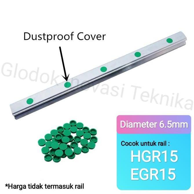 TUTUP PLASTIK COVER RAIL LINEAR GUIDE HGR15 HGR 15 DUST CAPS CUPBOLT