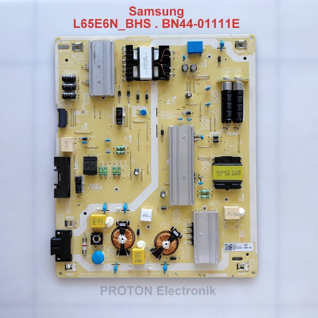 PSU LED TV Samsung UA65CU8000 UA65CU8000K UA65CU8000KXXD Power Supply L65E6N BHS BN44-01111E PCB Reg