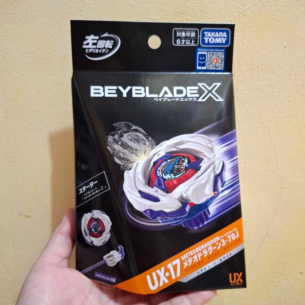 BEYBLADE X UX-17 METEOR DRAGOON ORI TAKARA TOMY
