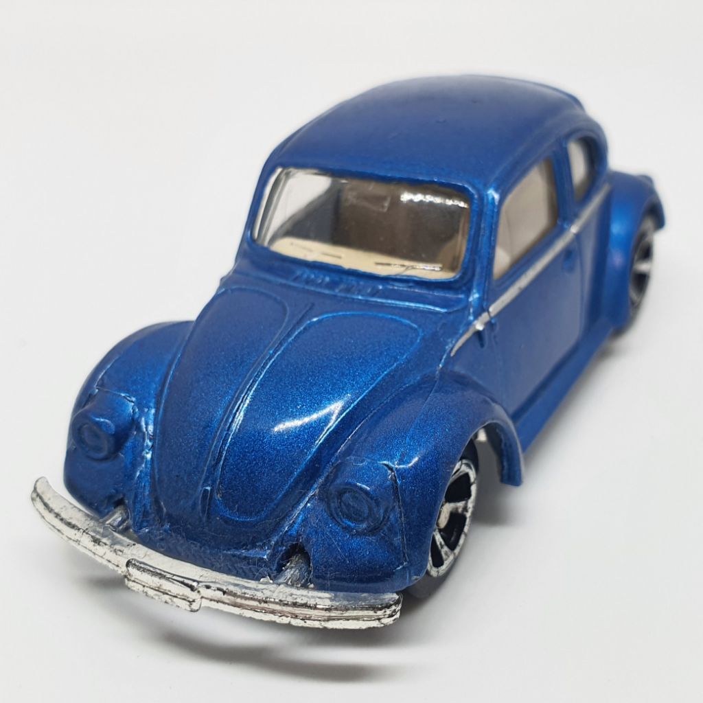 Maisto Volkswagen Beetle 1300 VW Kodok Biru Skala 64 Loose Mulus Jadul Vintage RARE ITEM