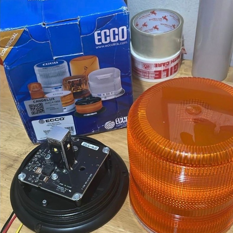 7970 LED AMBER ORIGINAL ECCO