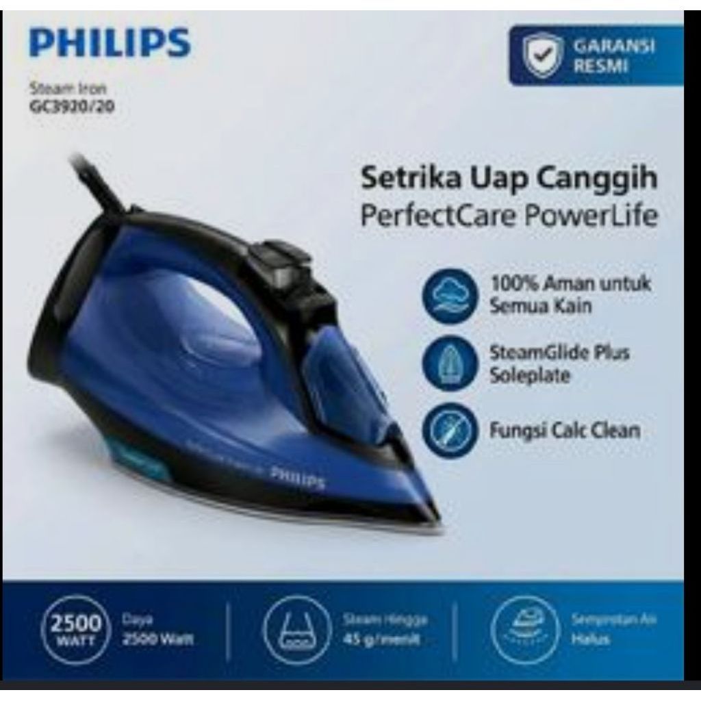 PHILIPS SETRIKA UAP PERFECTCARE GC3920