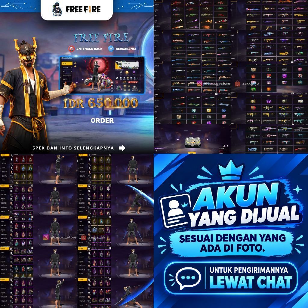 AKUN FF MURAH