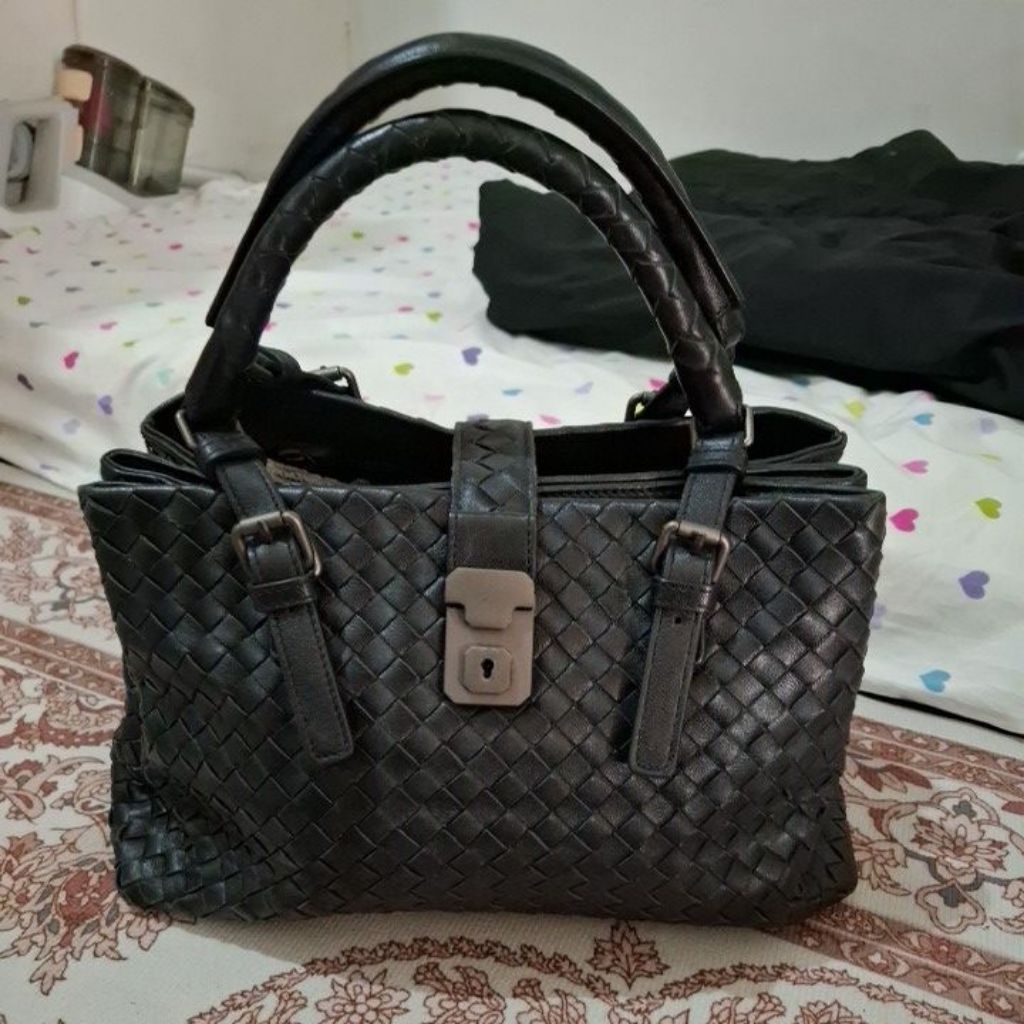 TAS WANITA BOTTEGA VENETA FULL LEATHER