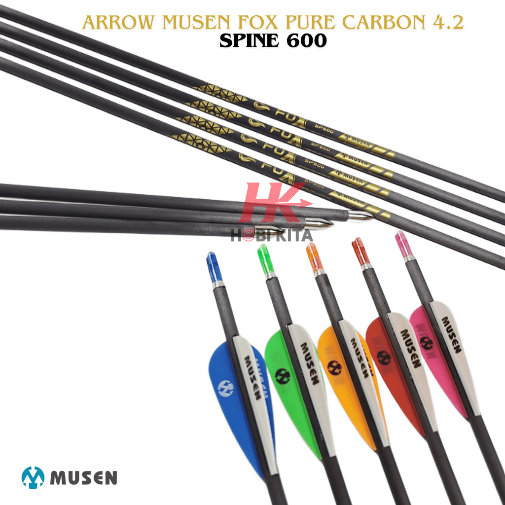 Arrow Musen MSTJ-42BS Spine 600