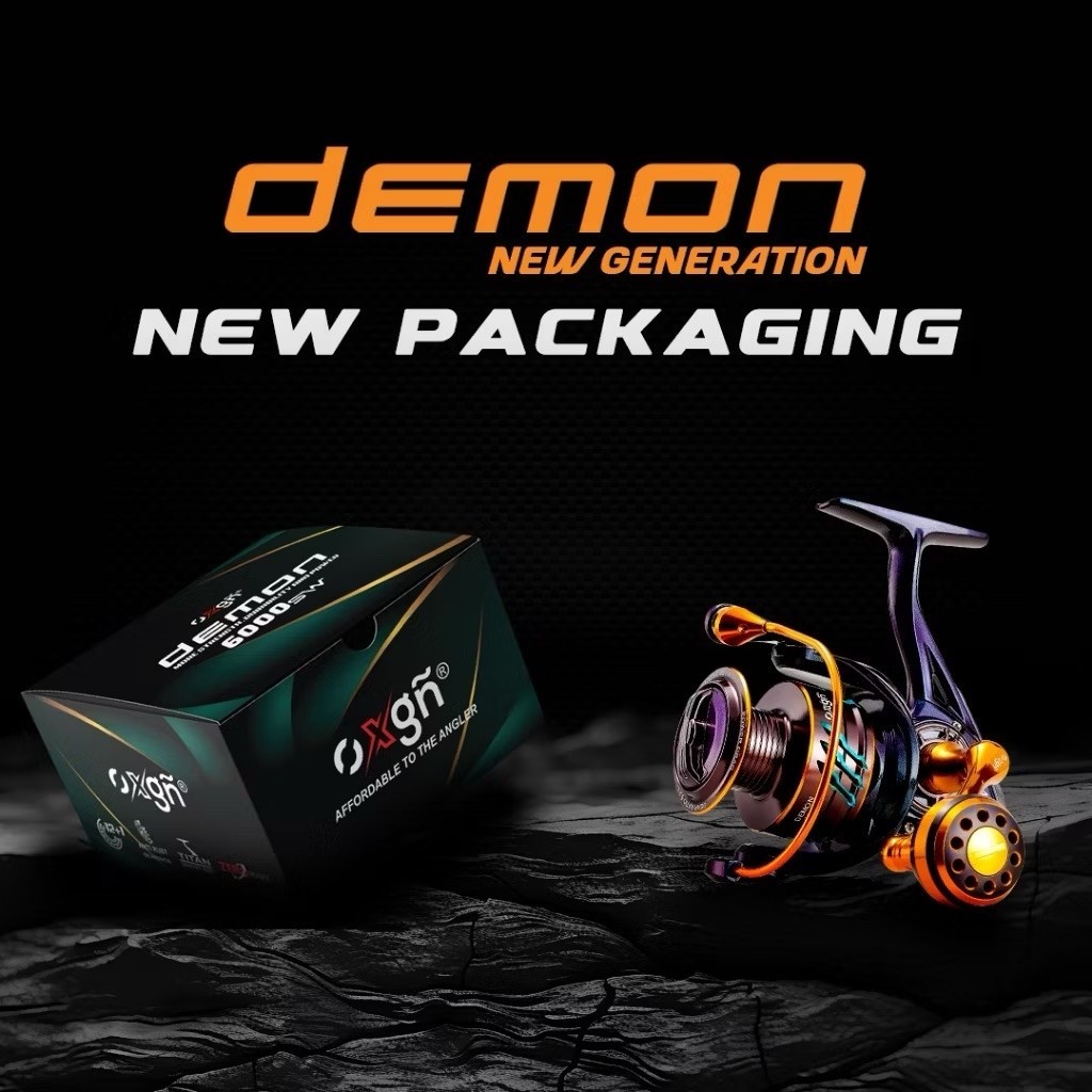 Reel Oxgn Demon sw new 1000-6000
