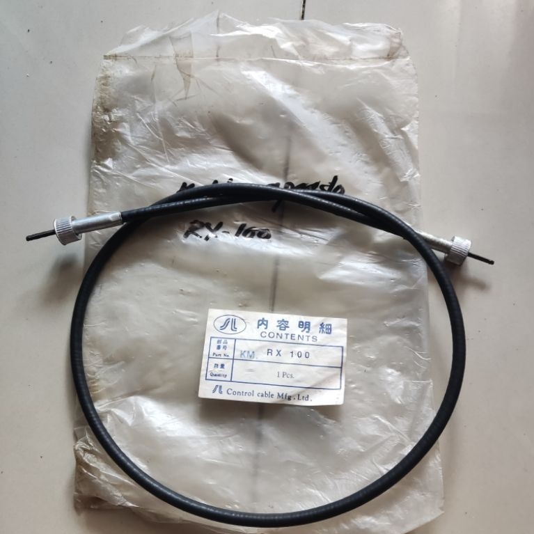 kabel spidometer yamaha rx100 new old stock kabel spido yamaha rx100