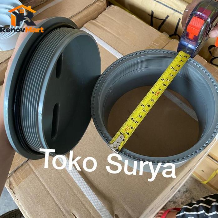 CO6" - TUTUP PIPA 6" CLEAN OUT 6" CLEAN OUT 6 INCH / CLEAN OUT PVC 6" 6 INCH CO 6" TUTUP SAPI TANK 6