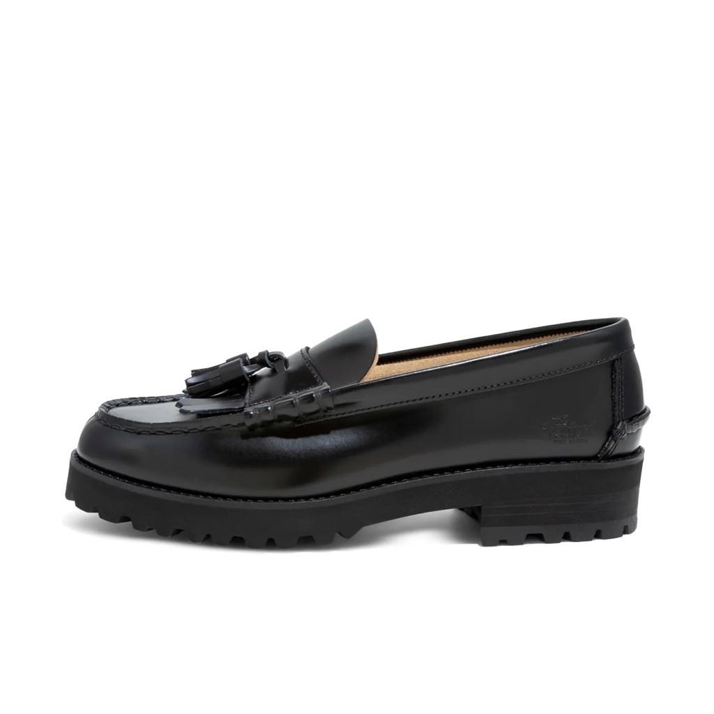 Kenford Tank Sole Loafers with Tassel