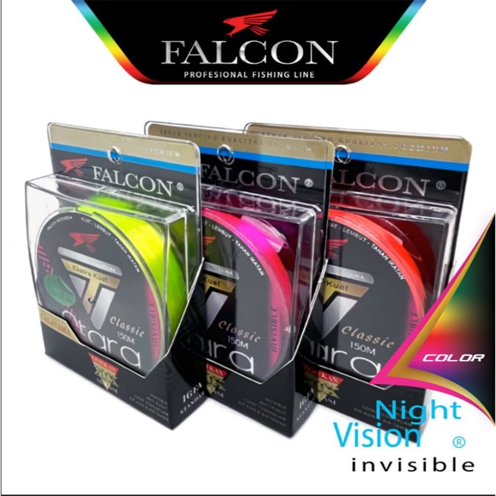 SENAR PANCING NILON FALCON ATARA 150 METER (GALATAMA)