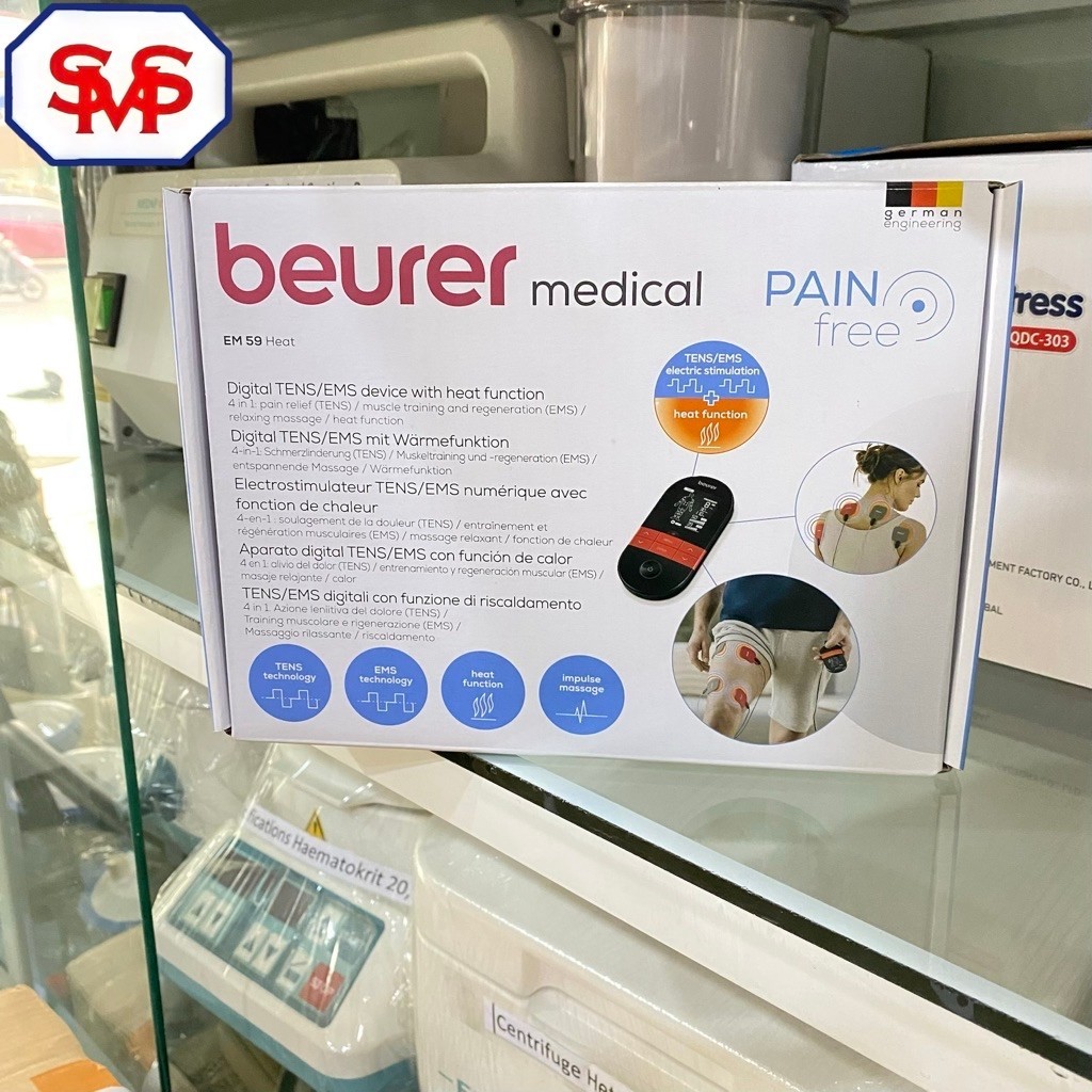 Digital TENS/EMS EM 59 Beurer / Alat Terapi Tens EM 59 Beurer