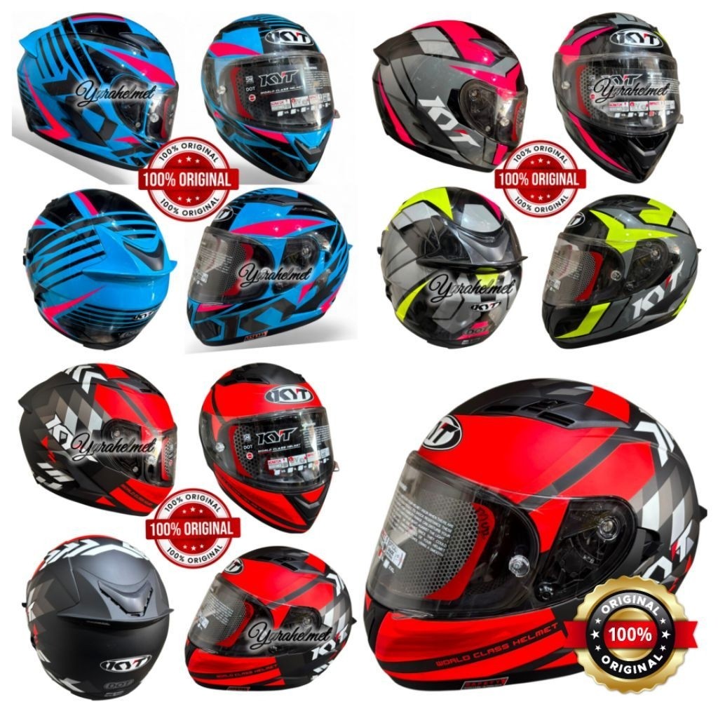 Helm kyt falcon FR Double Visor Original Kyt