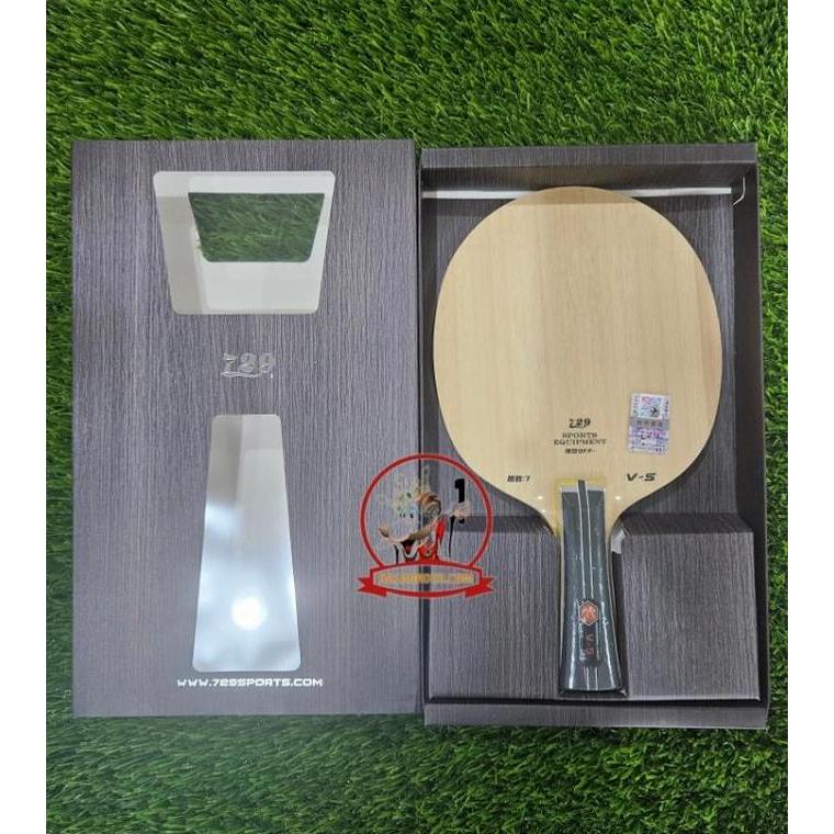 Ewimshonshop - Friendship 729 V-5 Kayu Blade Bat Bet Pingpong Friendship V5 V 5