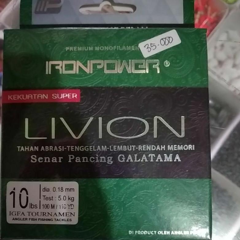 senar iron power LIVION monofilamen