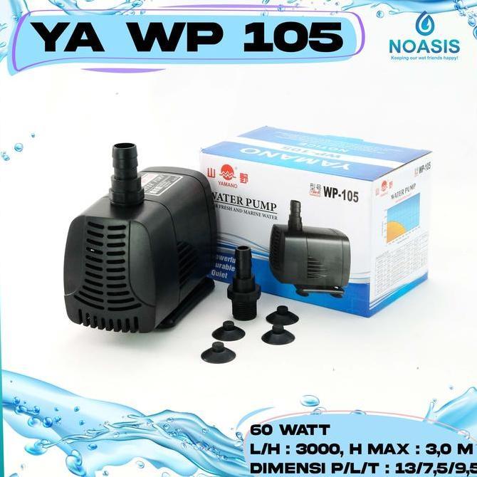POMPA AIR YAMANO WP 105 AQUARIUM / POMPA CELUP YAMANO HIDROPONIK WP105