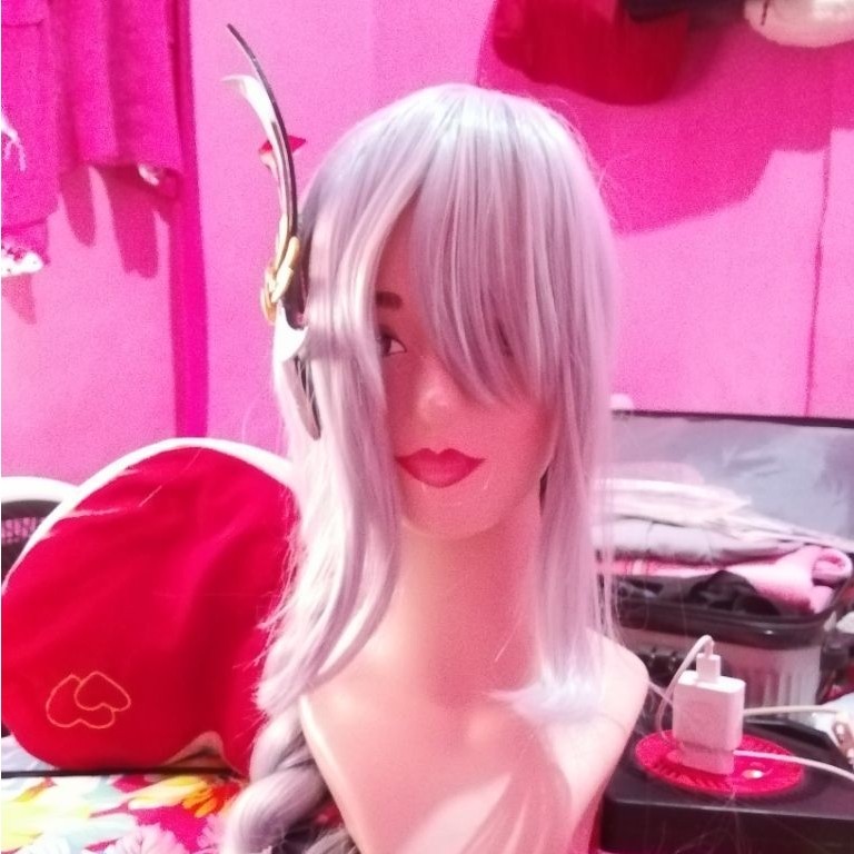 wig shenhe cap sisir