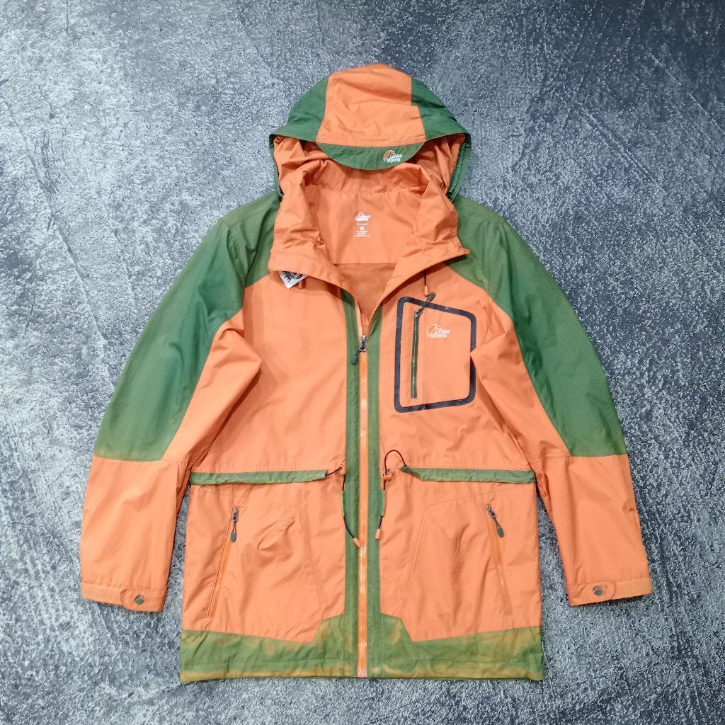 Jaket outdoor parka gorpcore LOWE ALPINE colourblock jaket gunung anti air casual murah size L