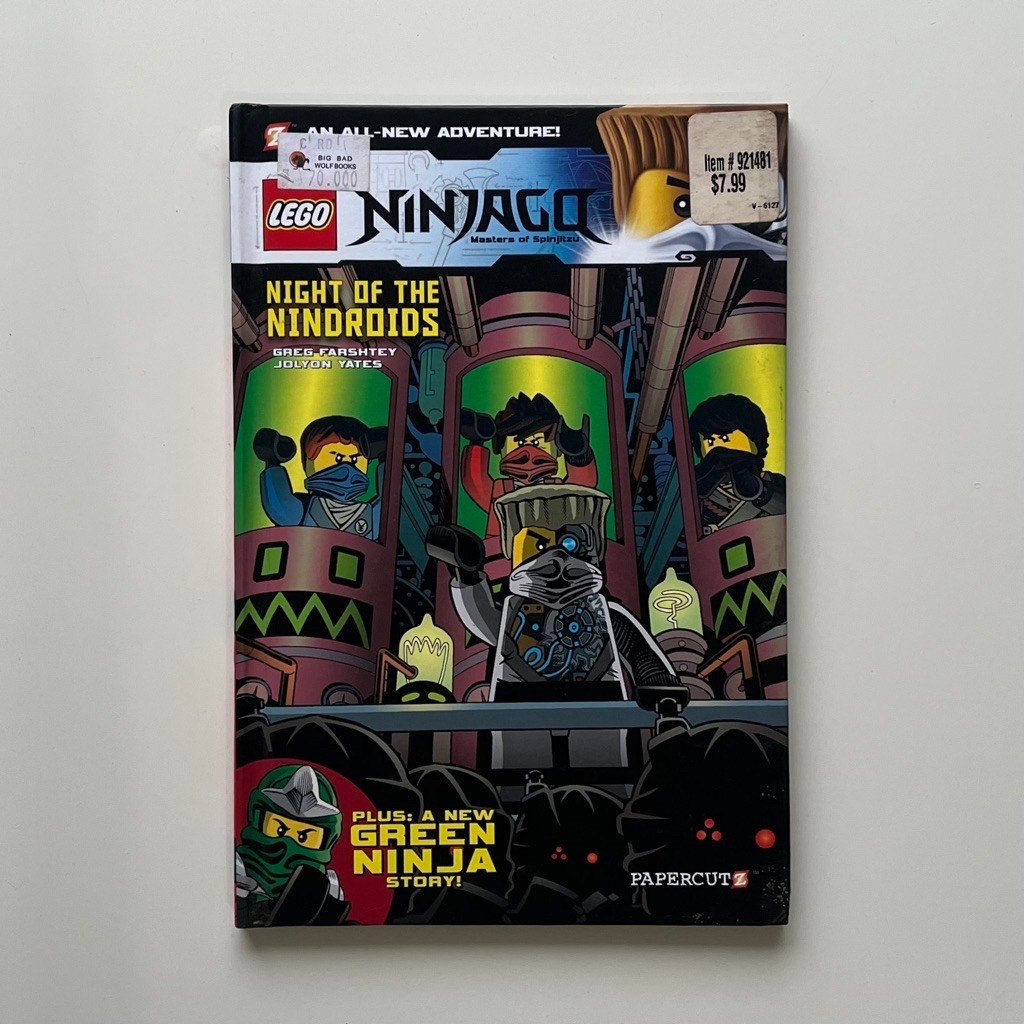 Buku Komik Lego Ninjago Hardcover English