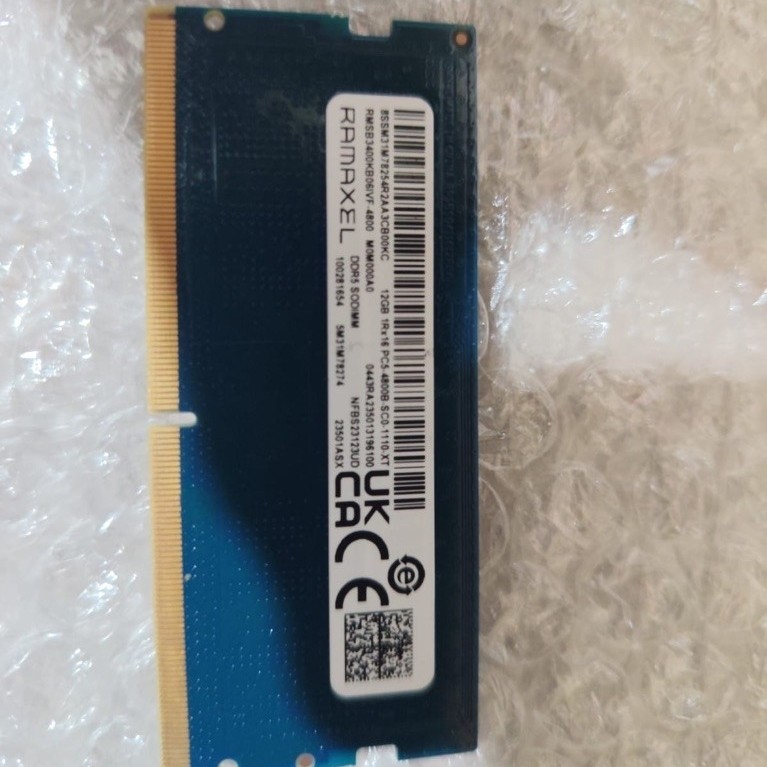 ram sodimm ddr5 12 gb 4800 mhz