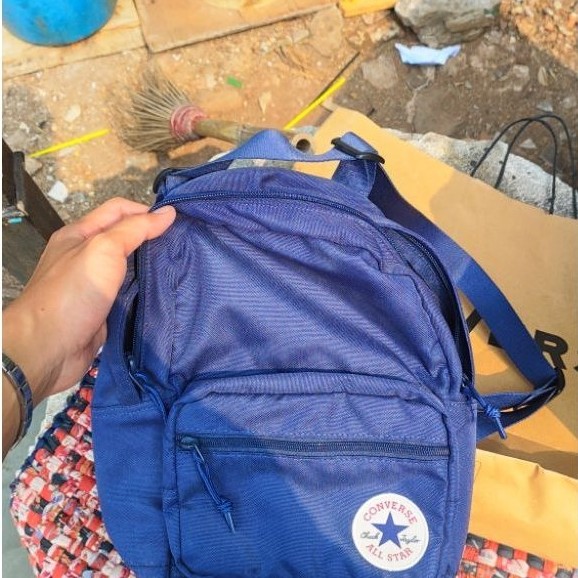 TAS RANSEL CONVERSE ALL STAR ORIGINAL NAVY BACKPACK / Converse Backpack