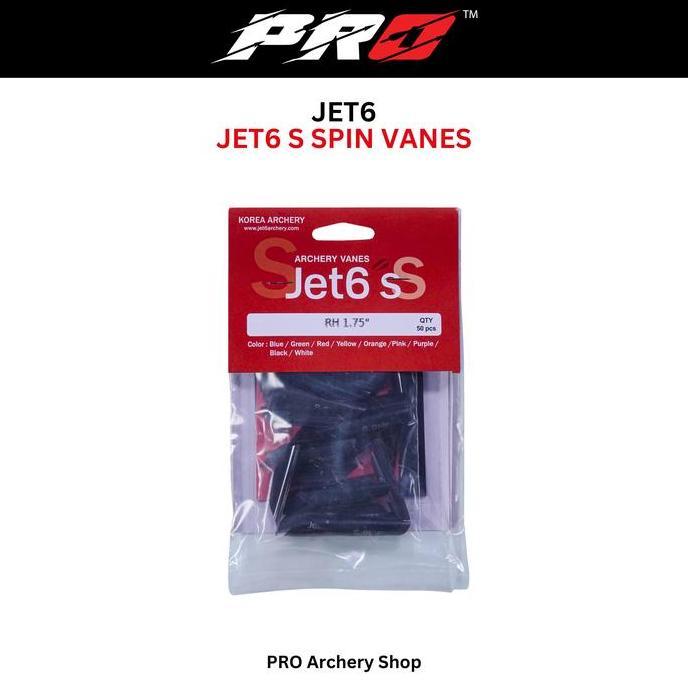 JET6 S SPIN VANES VANES JET6 S JET 6 S SPIN WING VANE SPIN WING JET6 KSL SAYAP ARROW PANAHAN ANAK PA