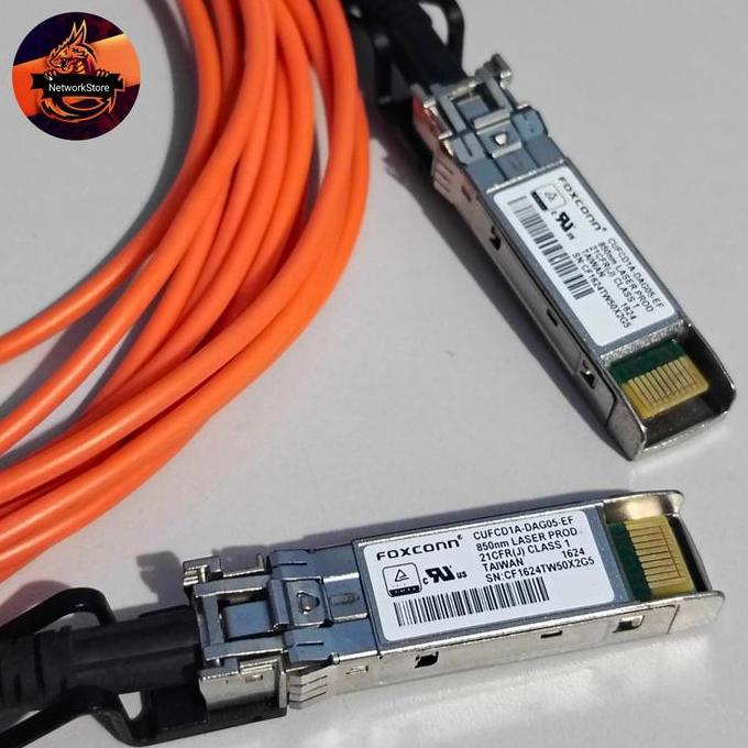Kabel SFP+ 10G AOC Support Mikrotik x86