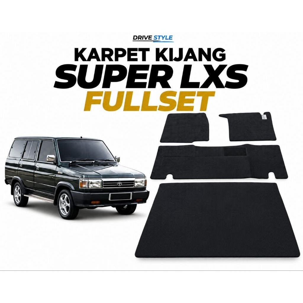 Karpet Kijang Grand Extra Full Set Alas Kaki Matras Mobil Fullset Kijang Grand Extra
