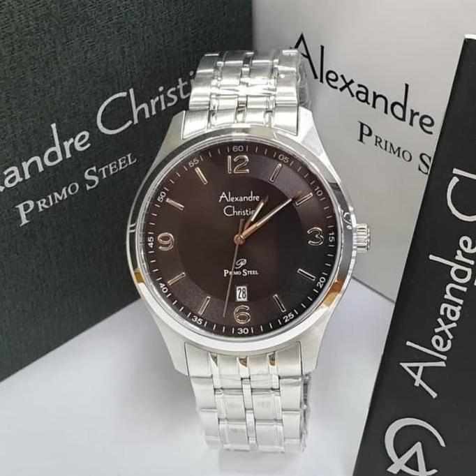 Jam tangan Pria Alexandre christie AC 1010 Original