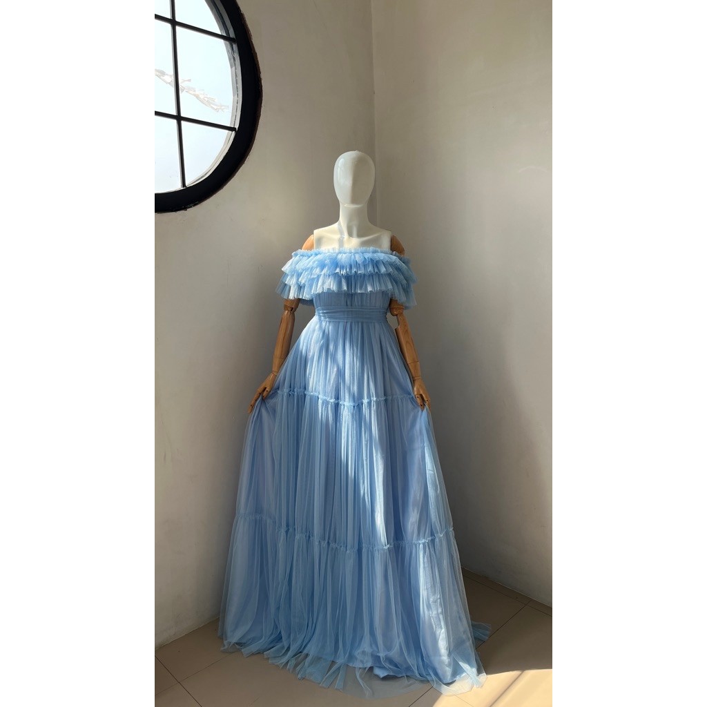 DISEWAKAN, Prewedding gown maternity gown, gaun prewed maternity dress sewa maternity