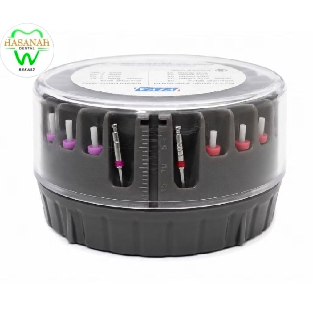 VIVA Fiber Post End Taper Set Dental Post Core Glass Fiber Post Kit Root Canal Restoration 24Pcs (20