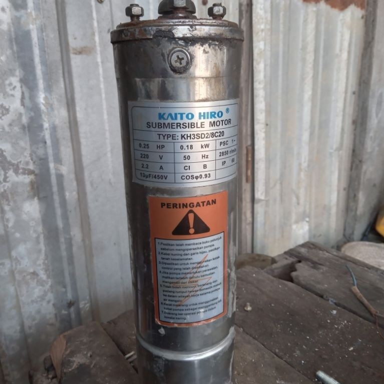 motor sibel kaito hiro 3 inch 0.25 Hp