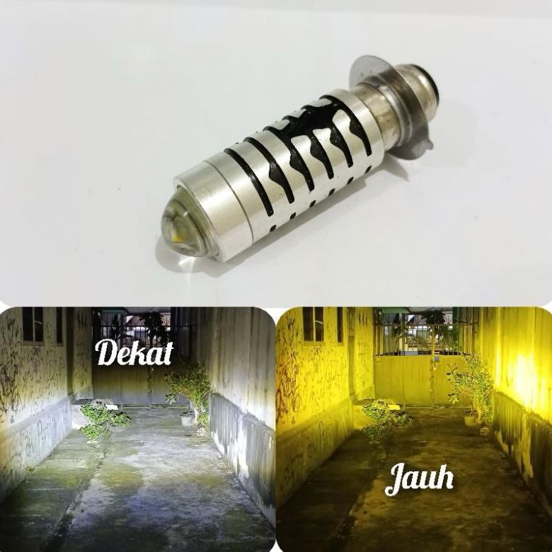 Hemat Lampu Led Motor Laser Lampu Depan Led Vario Mio Xeon Mio J Jupiter Supra125 Dll