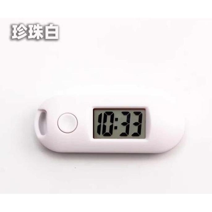 JAM DIGITAL LCD SAKU PORTABLE - JAM KANTONG GANTUNGAN KUNCI