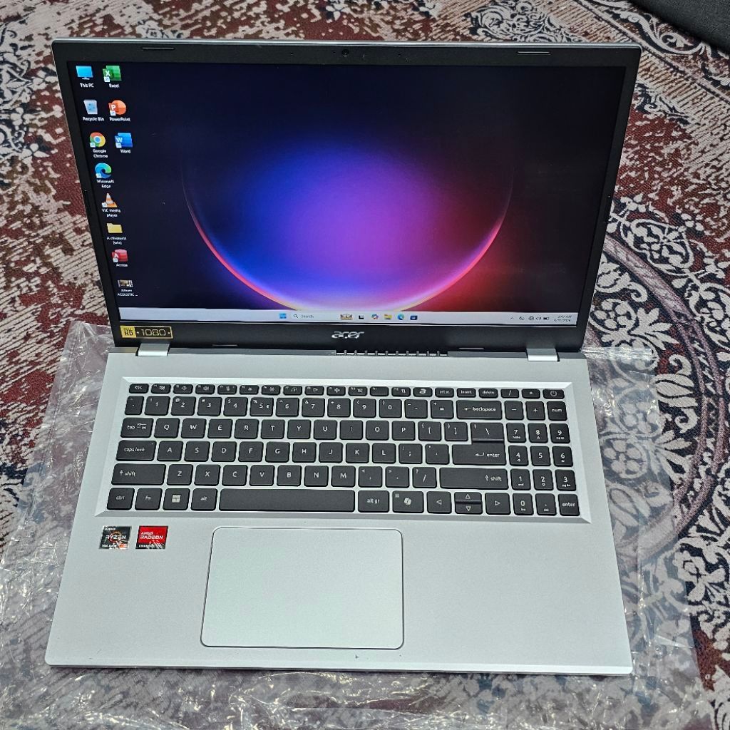 Laptop Acer Aspire Go 15 AMD Ryzen 5-7520U Layar Sentuh RAM 8GB SSD 512GB NUMPAD 15INCH Kondisi Sang
